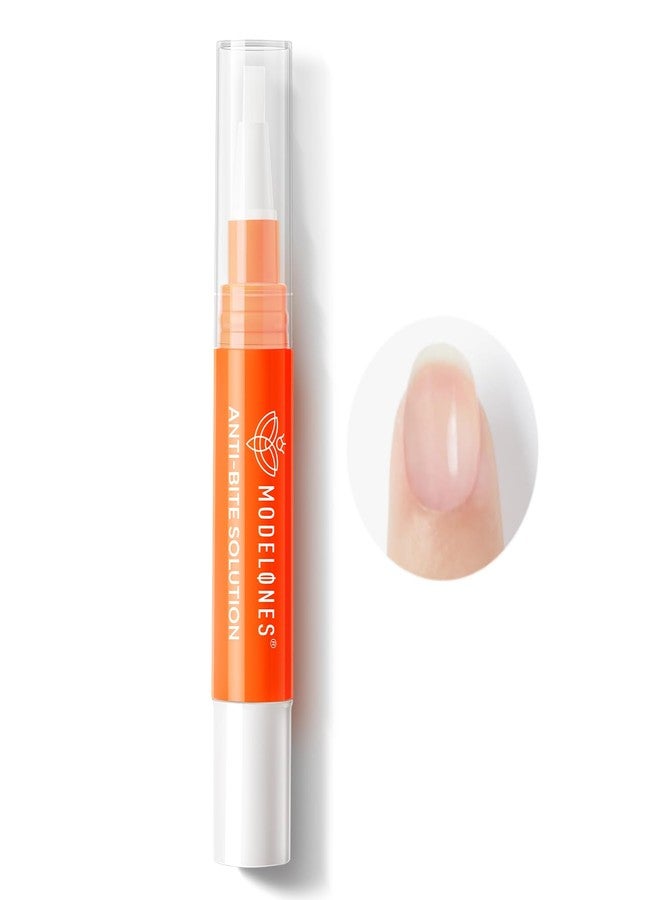 modelones Stop Nail Biting Pen, Dark Yellow Nail Biting Prevention - Image 1