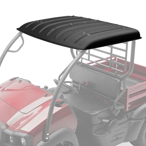 SAUTVS Poly Roof for Mule, Combined Plastic Roof Top for Kawasaki Mule 600 610 SX 4X4 2005-2024 Accessories (Replace KAF600-005B) - Image 1