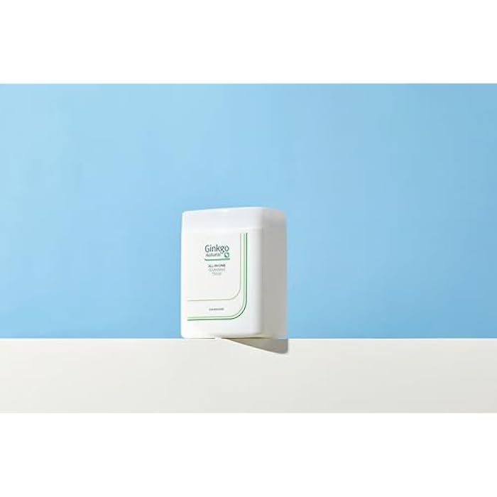 Charmzone مناديل تنظيف طبيعية من تشارمزون جينكو، مزيل مكياج مرطب لجميع أنواع البشرة، تركيبة نباتية لطيفة، خالية من الزيوت المعدنية، حاوية بغطاء قابل للفتح، 110 ورقة - Image 4