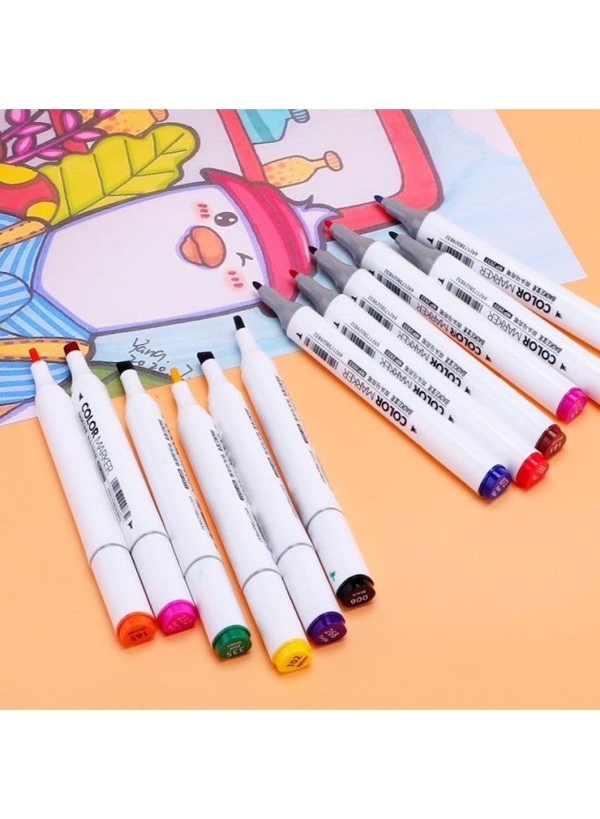 Baoke Mp2933-48 Dual-Tip Marker Pen With Triangular Barrel, Alcohol-Based, For Students' Art Drawing, Children'S Doodling, And Design, 48 Colors - Image 5