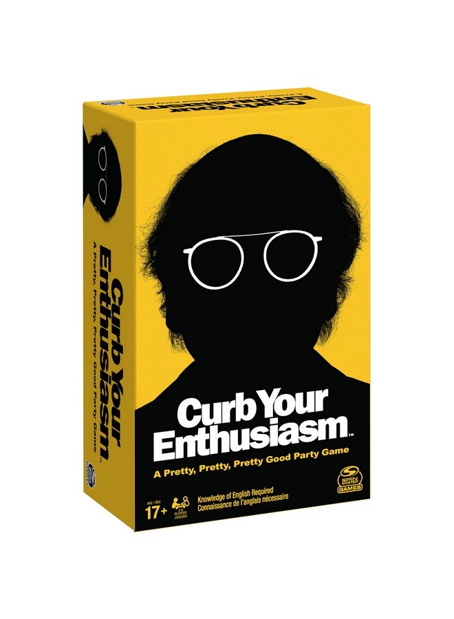 Spin Master Curb Your Enthusiasm Hilarious Role-Playing Party Card Game, Ages 17 and Up - Image 1