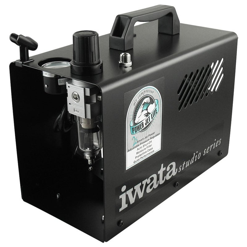 Iwata ضاغط هواء مزدوج المكبس IwataMedea Studio Series Power Jet Lite - Image 2
