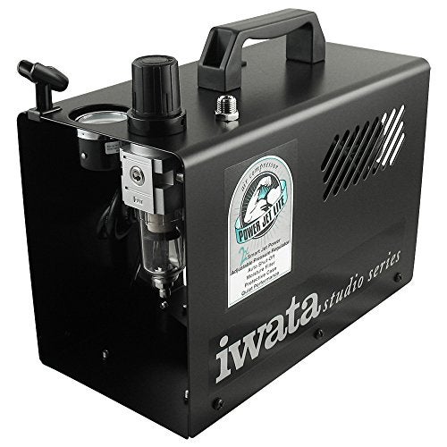 Iwata ضاغط هواء مزدوج المكبس IwataMedea Studio Series Power Jet Lite - Image 1