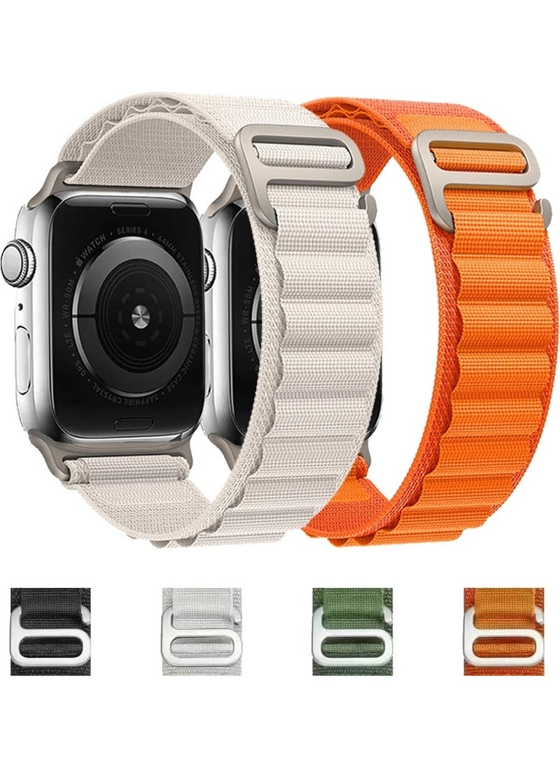 T-MAX - Apple Watch Compatible Alpine Loop Strap (Compatible with 1-2-3-4-5-6-7-8-Se and Ultra Models) - Image 1