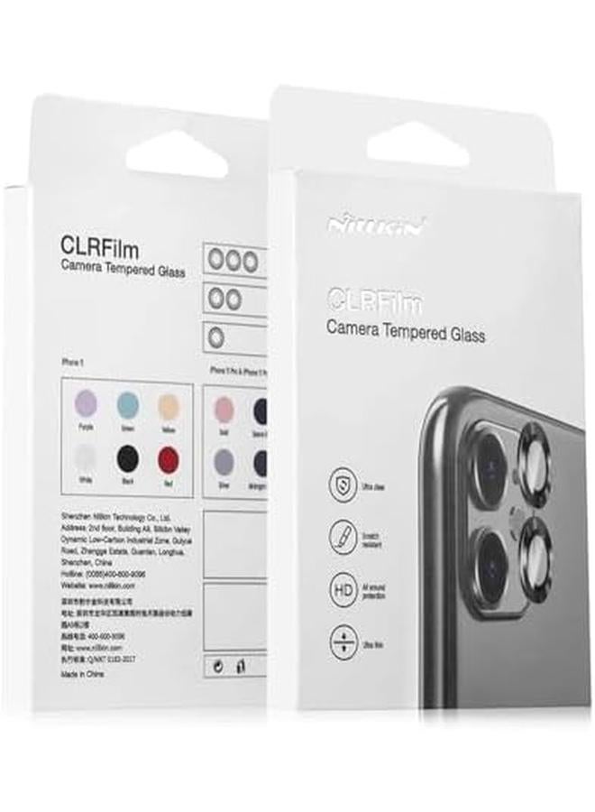 Nillkin Clr Film Camera Tempered Glass 2 Pieces Designed For Iphone 11 Iphone 12 12 Mini Red - Image 4