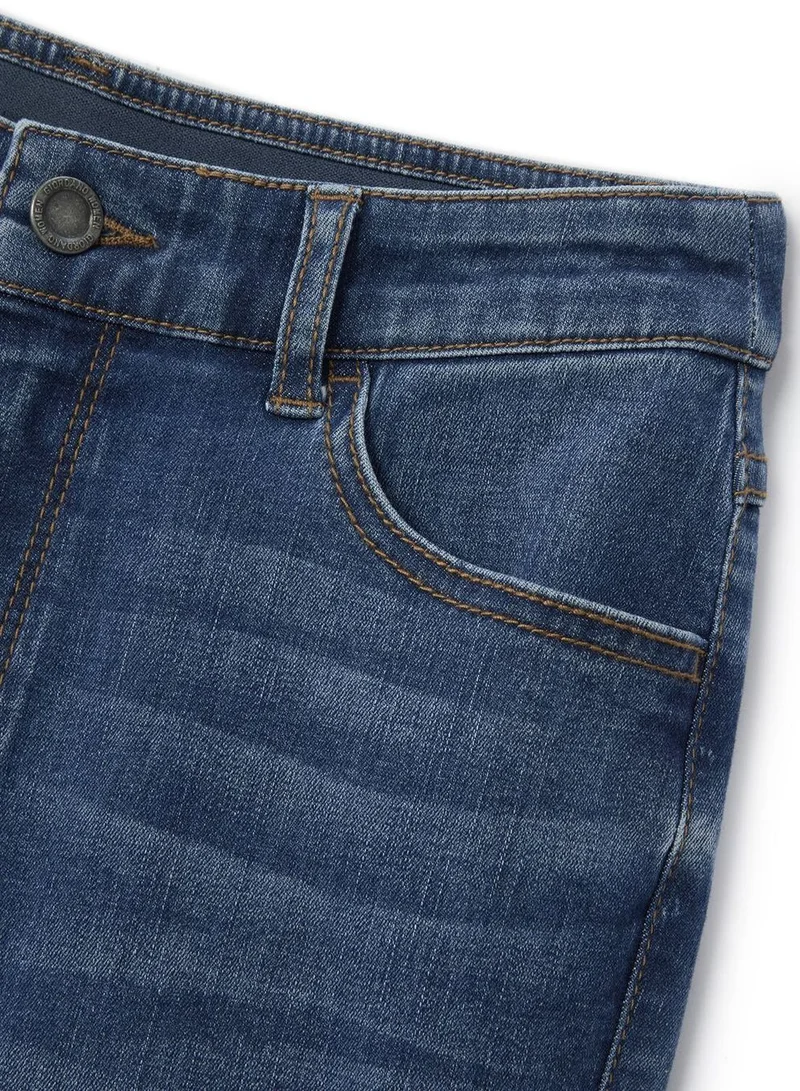 GIORDANO  Women's High Rise Slim Tapered Jeans - Comfortable & Stylish Denim for Women | Best Price UAE