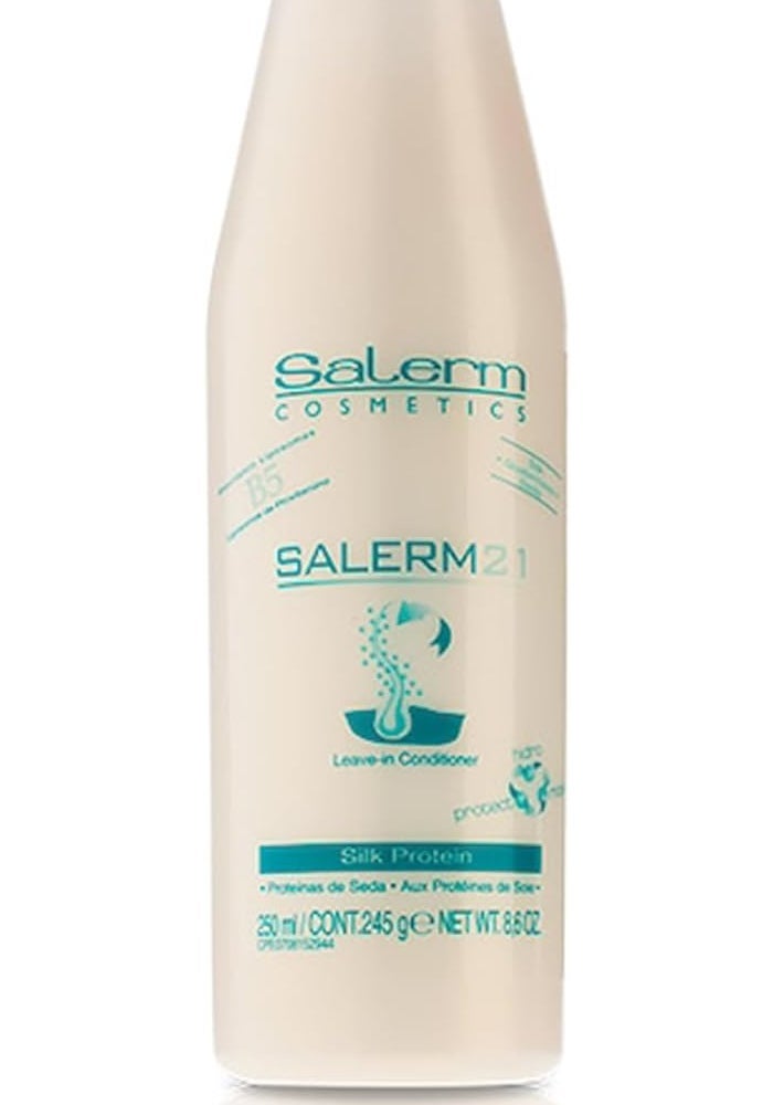 Salerm 21 Silk Protein Leave-In Conditioner 250ml for Damaged Hair - Image 1
