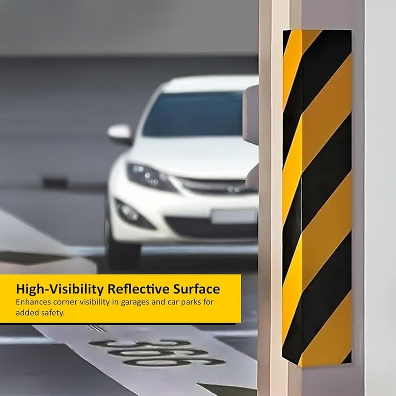 2 Piece Pack Foam Wall Guard Prevents Vehicle Collisions in Parking Spaces and Garages - Image 3