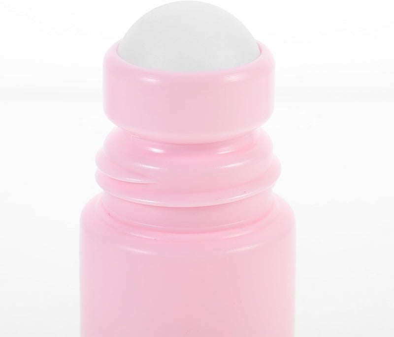 10pcs 50ml Roller Perfume Bottles Refillable Essential Oil Containers with Pink Caps for Aromatherapy Travel and Personal Care - Image 3