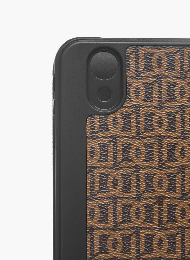 DUCHINI BROWN Monogram Print iPad Case for Men | Best Price UAE