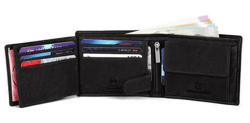 WildHorn Rfid Protected Leather Wallet For Men, Brown - Image 5