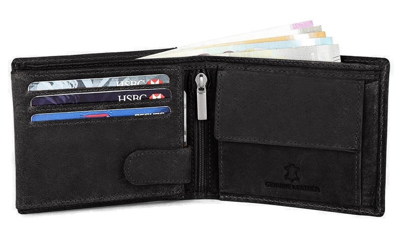 WildHorn Rfid Protected Leather Wallet For Men, Brown - Image 3