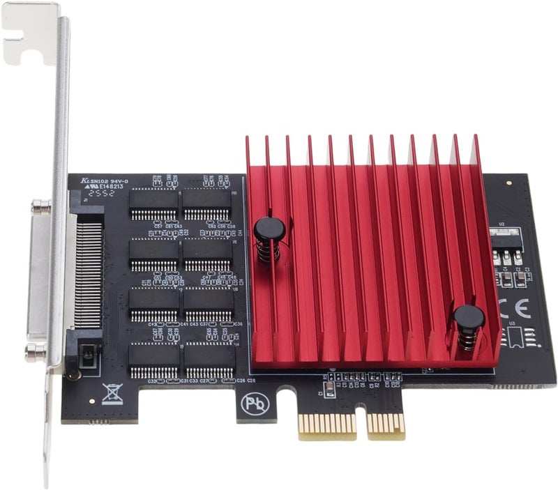 PCIE to 8 Port RS232 Port Card Communication Main Board to Expansion WCH384 Low Profile Bracket Accessories Printer - Image 4