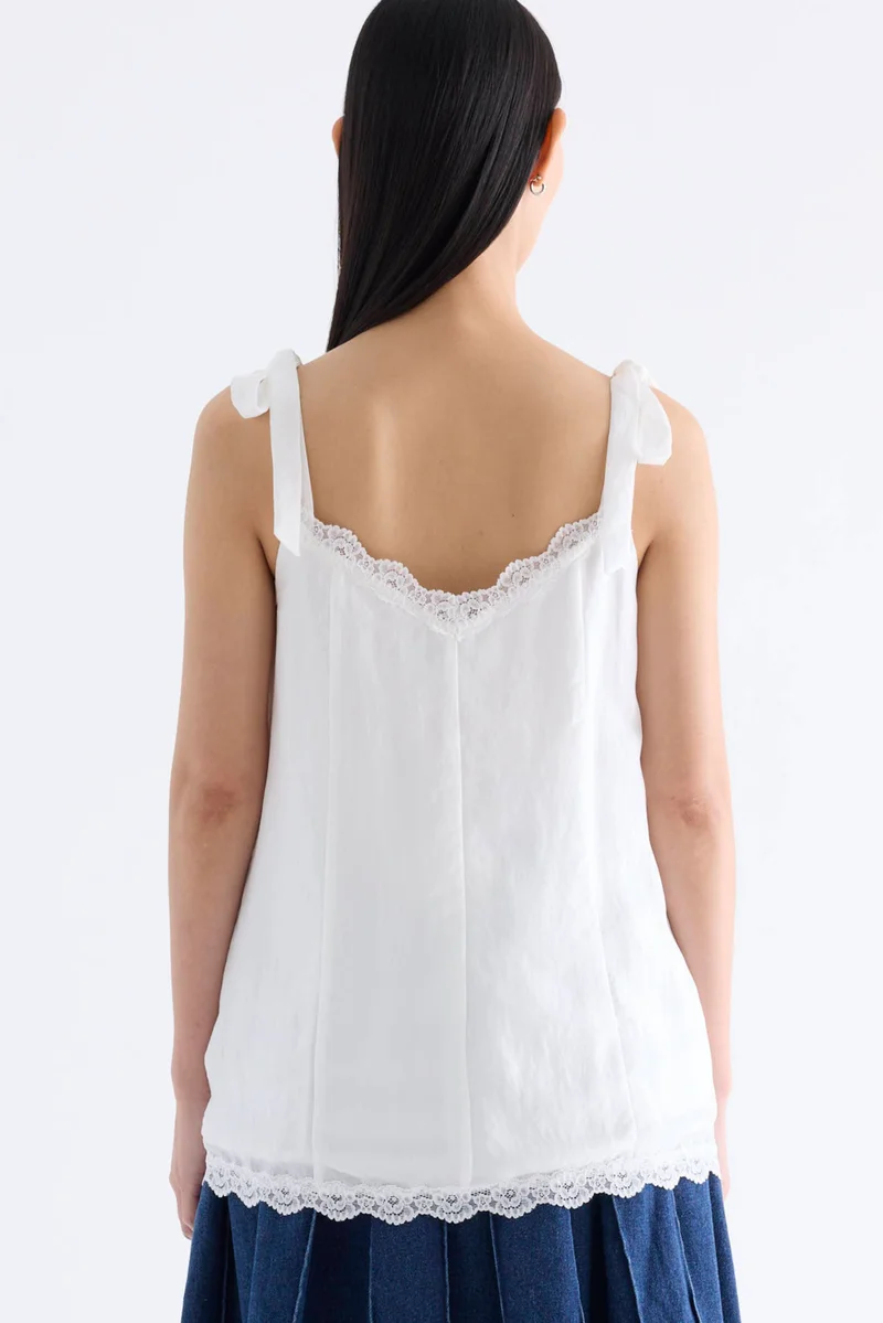 ذا اديتورز ماركت Karmella Lace-Trim Slip Top