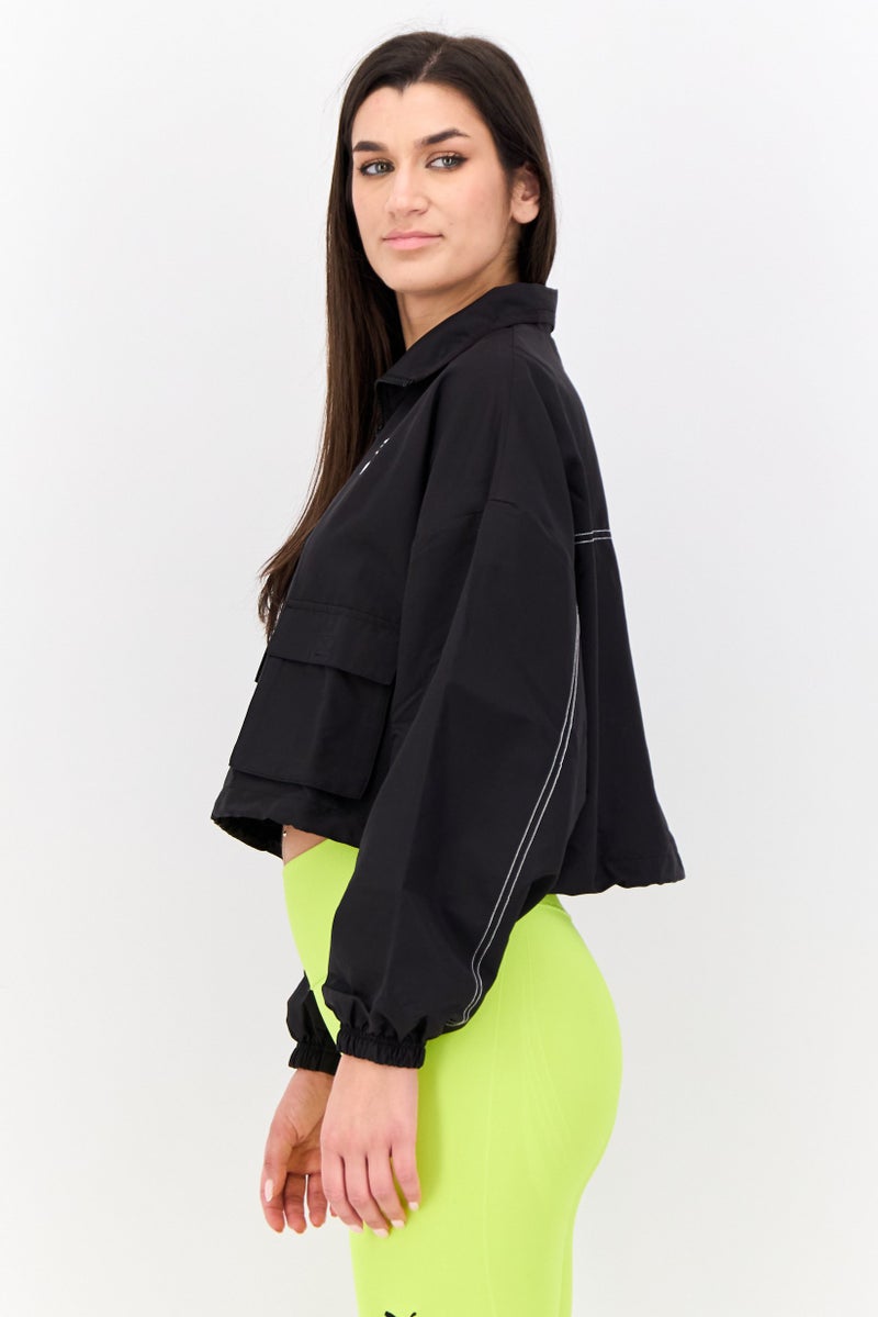 PUMA Women Sportswear Fit Long Sleeves Outdoor Jacket, Black - Image 2