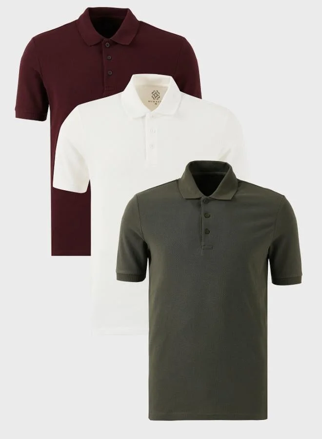 بوراتي تيشيرت رجالي قطن بولو  قطع