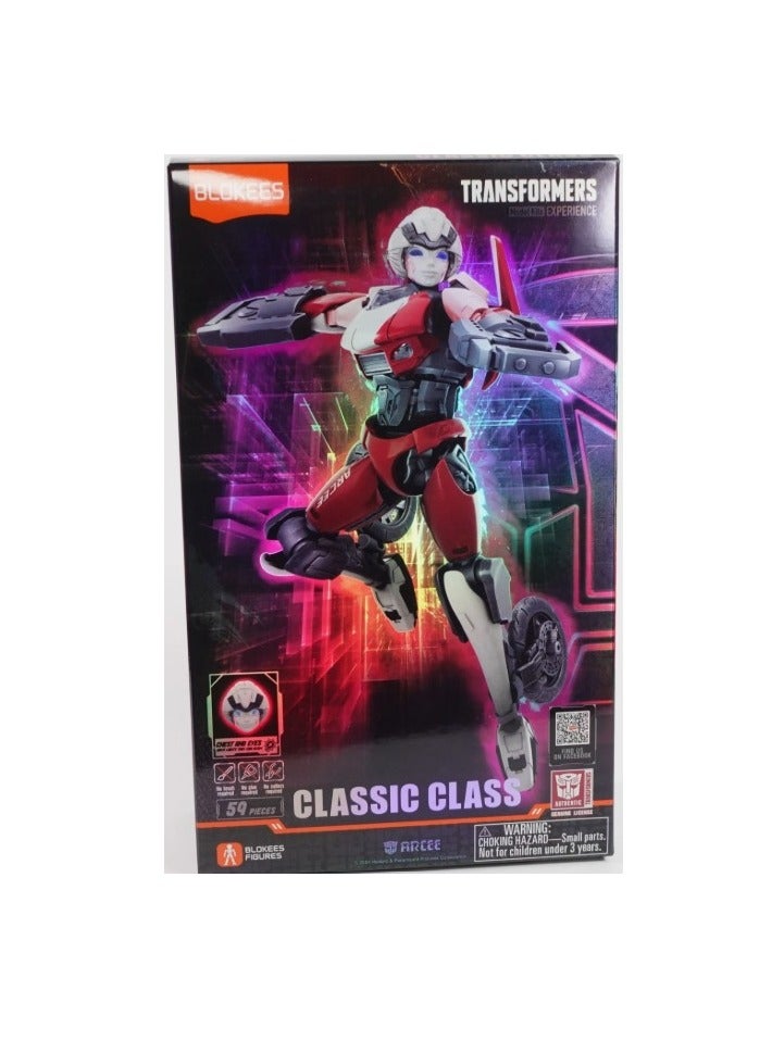 Blokees Transformers - Classic Class 07 Arcee - Image 1