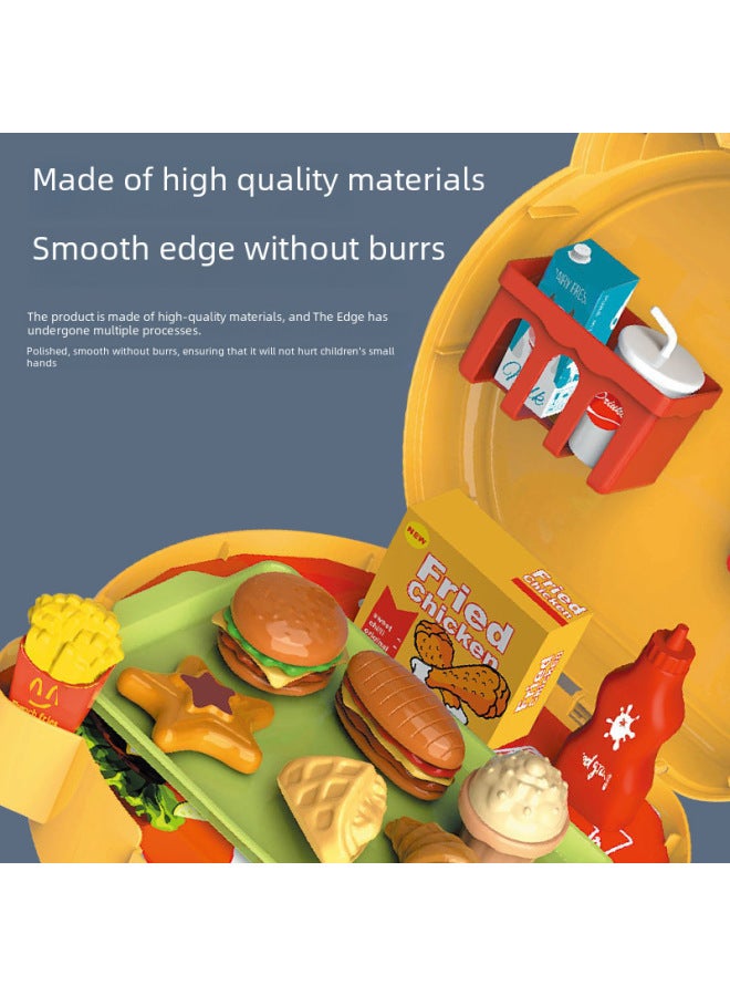 Online Small Doctor Toy Set Dentist Nurse Boy Children's Play Kitchen Dessert Children's Toys-Color:Suitcase-Dressing Table Set - Image 5