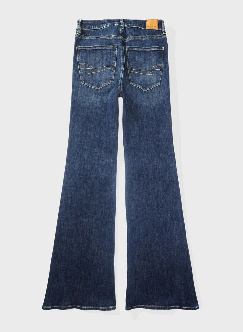 American Eagle High Waist Flared Jeans