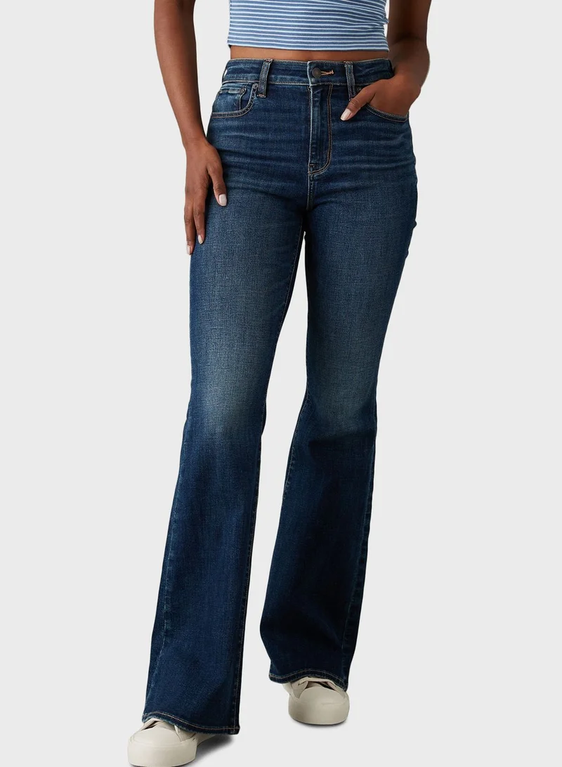 American Eagle High Waist Flared Jeans