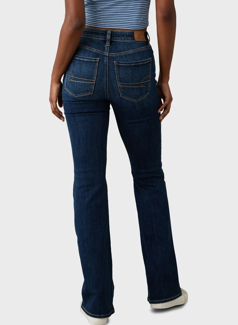 American Eagle High Waist Flared Jeans
