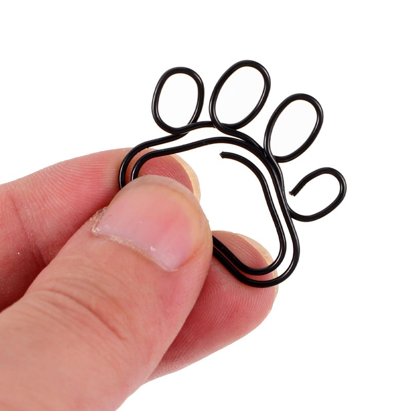 Black Metal Claw Paper Clips 20 Pack for Document Organization and Memo Holding - Image 5