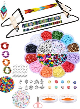 Frame Bead Loom Kit for Beaded Bracelets Earrings Belts Making Includes Seed Beads - pzsku/Z3EE852C52D5DEF0711BFZ/45/_/1680552714/c994253a-d1be-418a-8b6a-a9db27668488