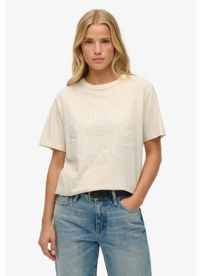 Athletic Tonal Oversized T-Shirt
