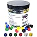 AiFanS 240PCS Centimeter Cubes Opaque Plastic Math Manipulatives in 6 Colors Counting Sorting Toy for Early Learning Includes Portable Storage Box - Image 2