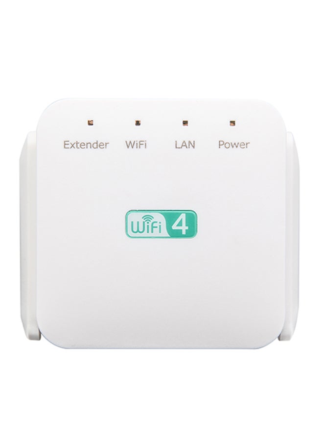 NIBEMINENT WiFi Signal Enhancer Amplifier Booster Range Extender White  - Image 1