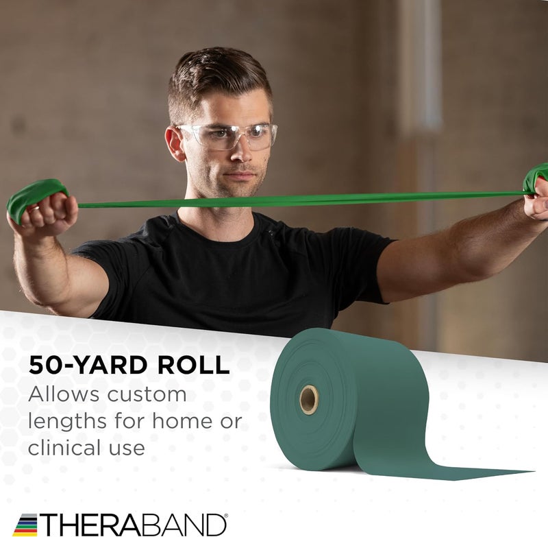Theraband Professional Latex Resistance Bands - 50 Yard Roll for Fitness and Rehabilitation - Image 5