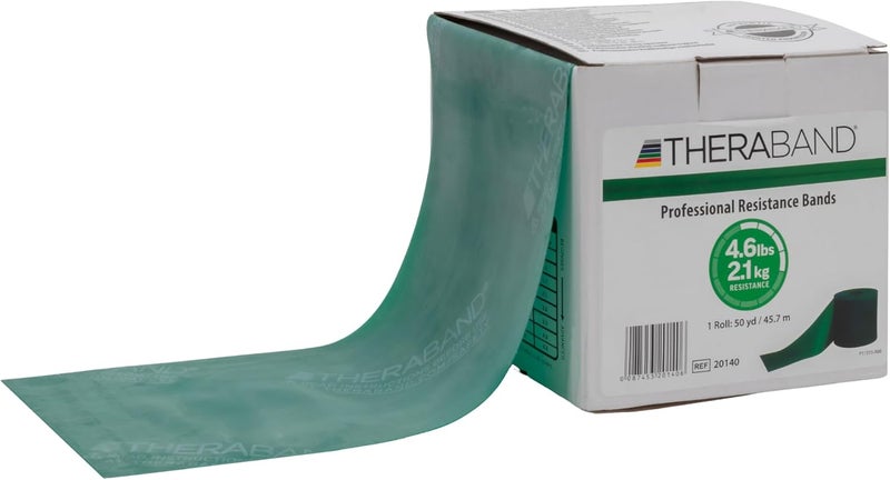 Theraband Professional Latex Resistance Bands - 50 Yard Roll for Fitness and Rehabilitation - Image 1