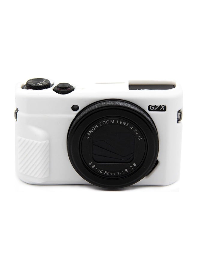 G7X Mark II Camera Case, Soft Silicone Protective Case, Canon PowerShot G7X Mark II Camera Slim and Lightweight Case (without Lens Cap) - Image 1