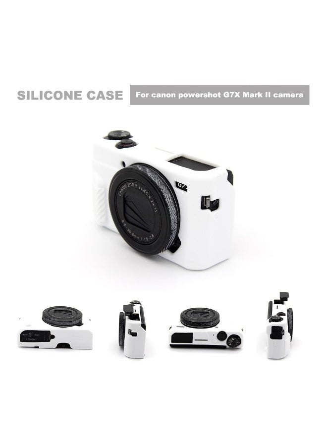 G7X Mark II Camera Case, Soft Silicone Protective Case, Canon PowerShot G7X Mark II Camera Slim and Lightweight Case (without Lens Cap) - Image 2