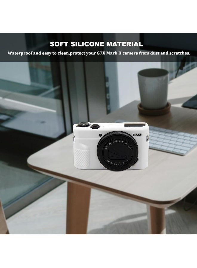 G7X Mark II Camera Case, Soft Silicone Protective Case, Canon PowerShot G7X Mark II Camera Slim and Lightweight Case (without Lens Cap) - Image 5