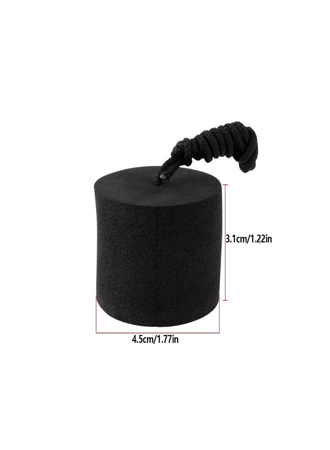 Create idea 4 Pieces Kayak Scupper Plugs EVA 4.5 * 3.1cm Fits Hole Sizes Less Than 1.5-1.75 inch Sit-on-Top Kayak Fishing Boat Black, Large - Image 4