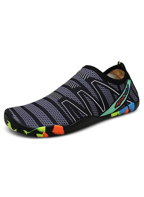 Couple Swimming Diving Shoes Outdoor Beach Shoes Wet Suit Diving Shoes Barefoot Skin-tight Shoes Wetsuit River Shoes 186 Gray