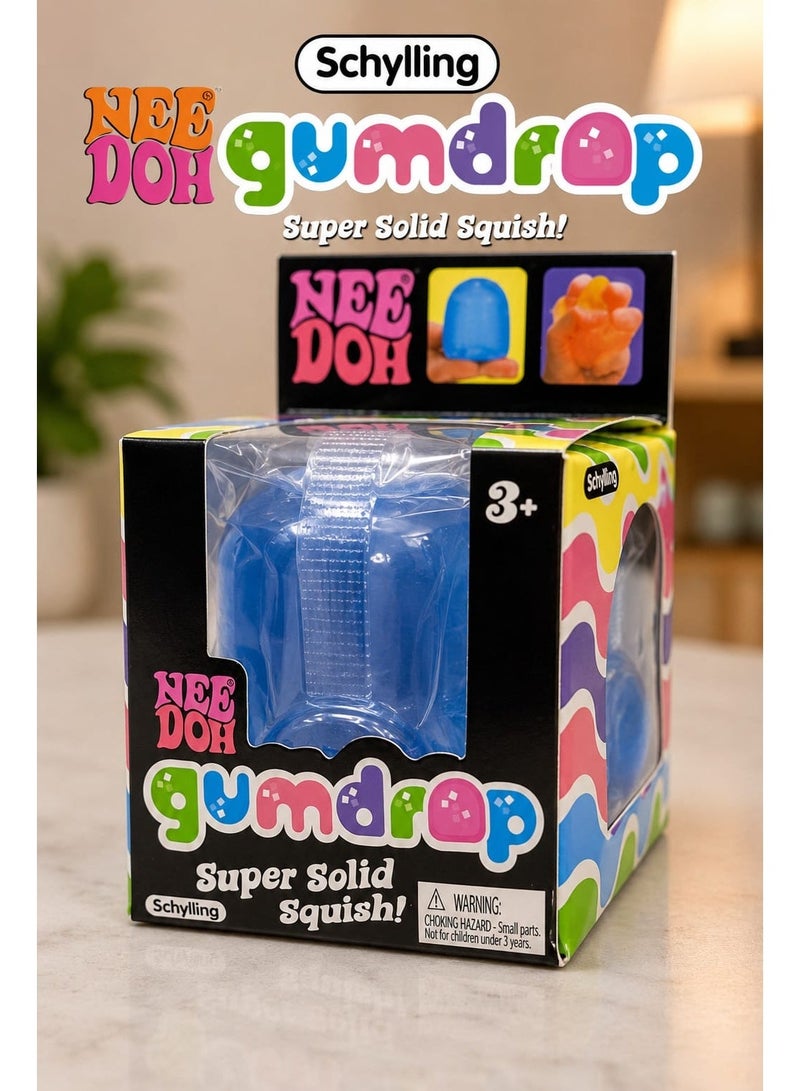 Schylling NeeDoh Gumdrop Squishy Stress Ball – Super Soft Sensory Fidget Toy for Kids, Teens & Adults - Image 1