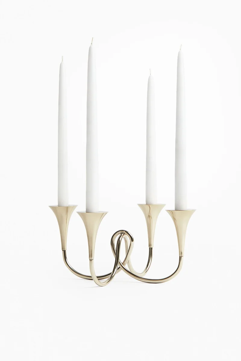 H&M Metal candelabra