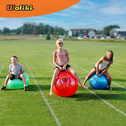 WALIKI Adult Size Hopper Ball | Like A BOSS | Hippity Hop | Hopping Hop Ball | Jumping Ball | Yellow - Image 4