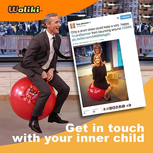 WALIKI Adult Size Hopper Ball | Like A BOSS | Hippity Hop | Hopping Hop Ball | Jumping Ball | Yellow - Image 5