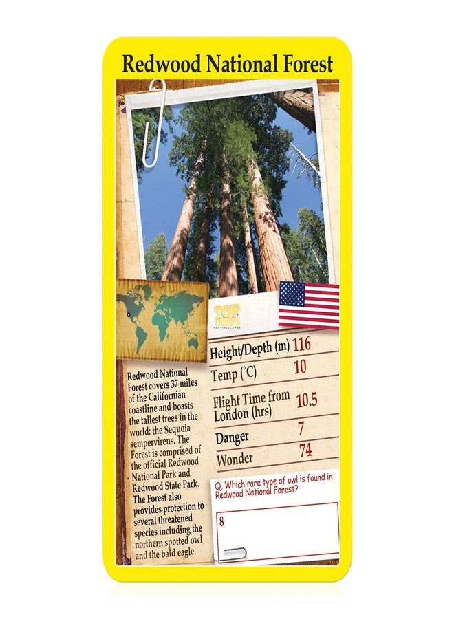 Top Trumps Wonders of The World Classics Card Game, Discover Interesting Facts in This Educational Packed Game Including The Height of Mount Everest, 2 Plus Players Makes a Great Gift for Ages 6 Plus - Image 3