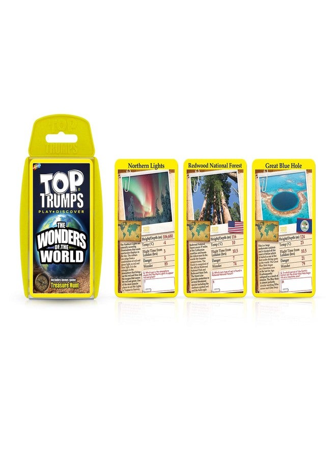 Top Trumps Wonders of The World Classics Card Game, Discover Interesting Facts in This Educational Packed Game Including The Height of Mount Everest, 2 Plus Players Makes a Great Gift for Ages 6 Plus - Image 5