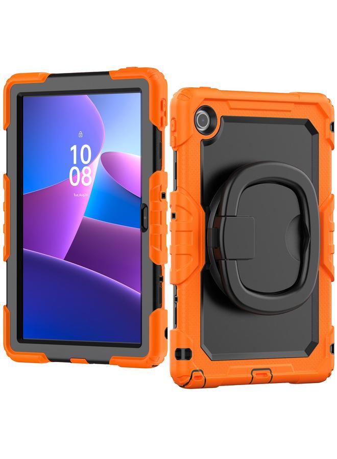 S-TOP Case For Lenovo Tab 10.1 TB-311XU/FU D Type Silicone Hybrid PC Tablet Case with Handle Holder - Image 2