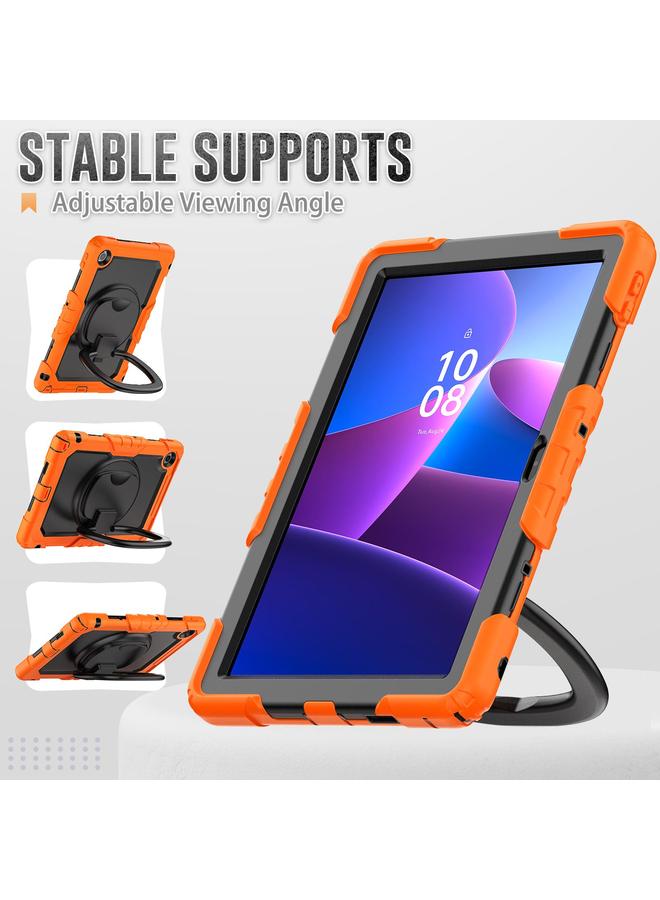 S-TOP Case For Lenovo Tab 10.1 TB-311XU/FU D Type Silicone Hybrid PC Tablet Case with Handle Holder - Image 4