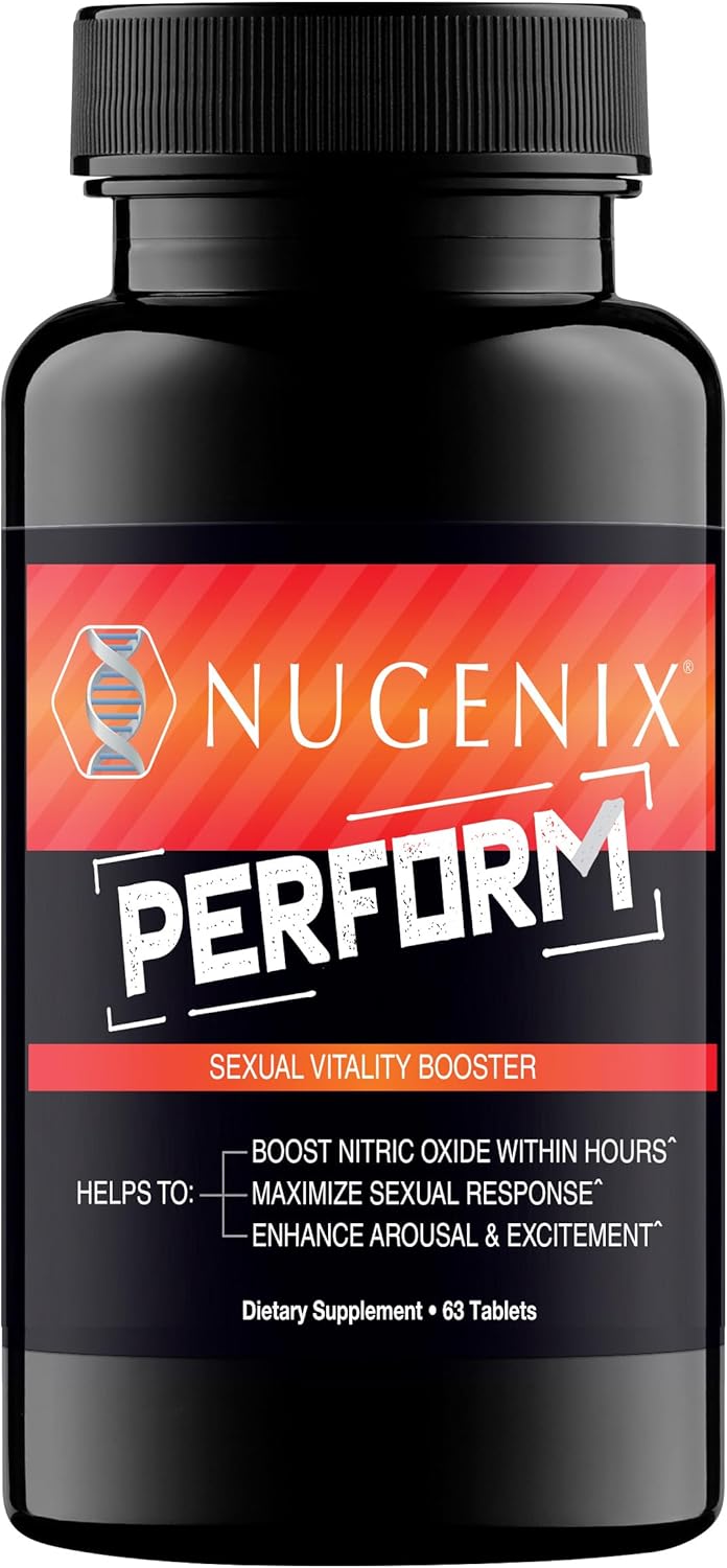 Nugenix Perform Nitric Oxide and Vitality Booster for Men  63ct - Image 1