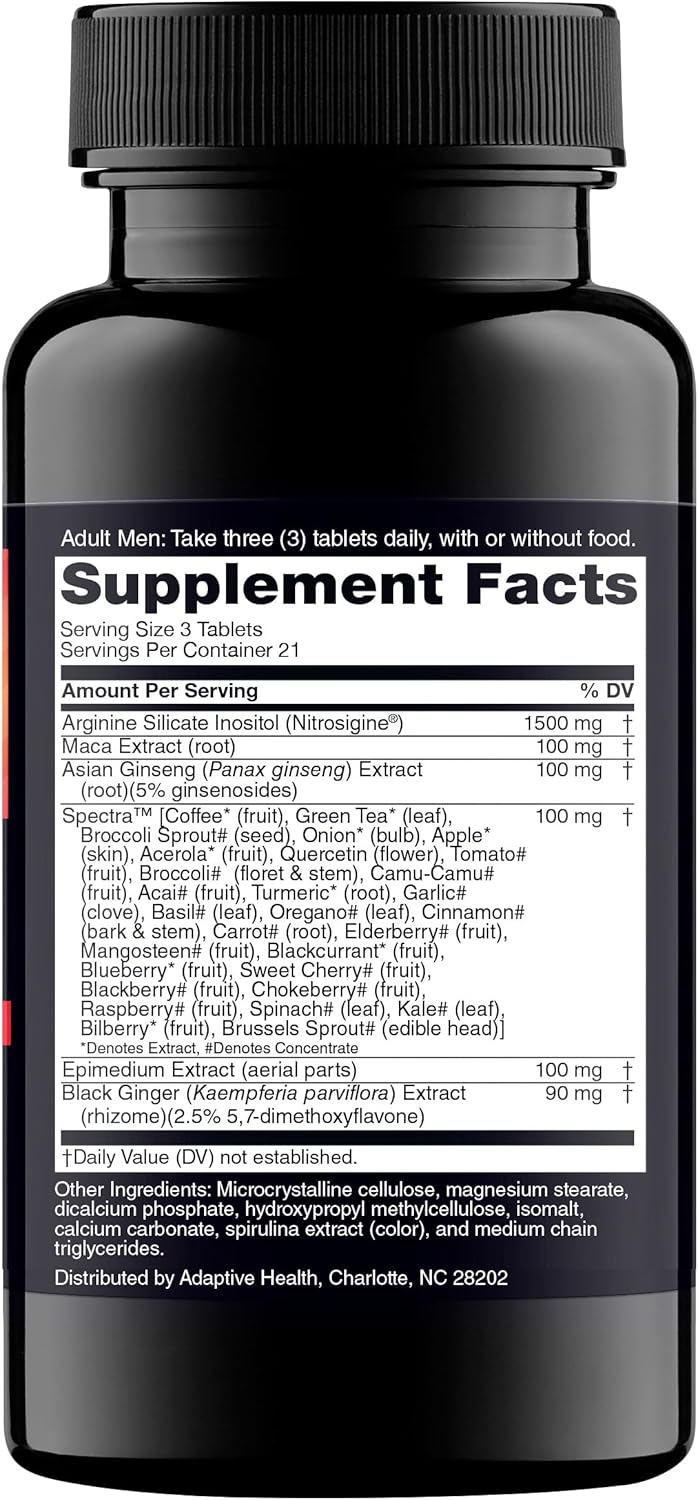 Nugenix Perform Nitric Oxide and Vitality Booster for Men  63ct - Image 2