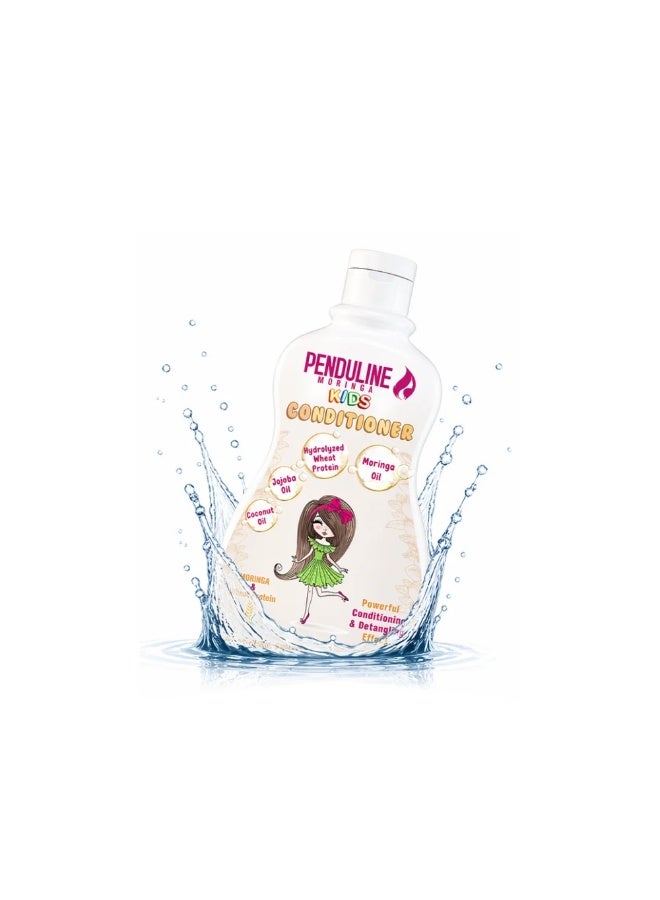 Penduline Moringa Kids Conditioner for Fine and Oily Hair, 2 pc, 300ml - Image 4