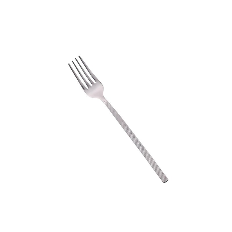 GROX GROX Stainless Steel Premium Sleek Regular Fork Silver Set of 6 19 cm - Image 3