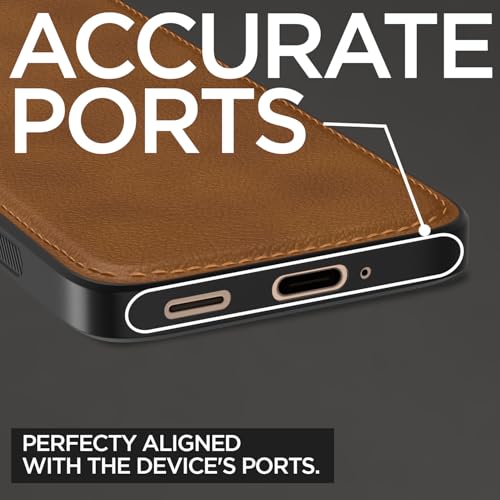 Pikkme Back Cover for Samsung Galaxy A55 5G | Full Camera Protection, Raised Edges & Super Soft-Touch Bumper Case (Brown) - Image 5